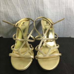 B Bakers Heels Gold